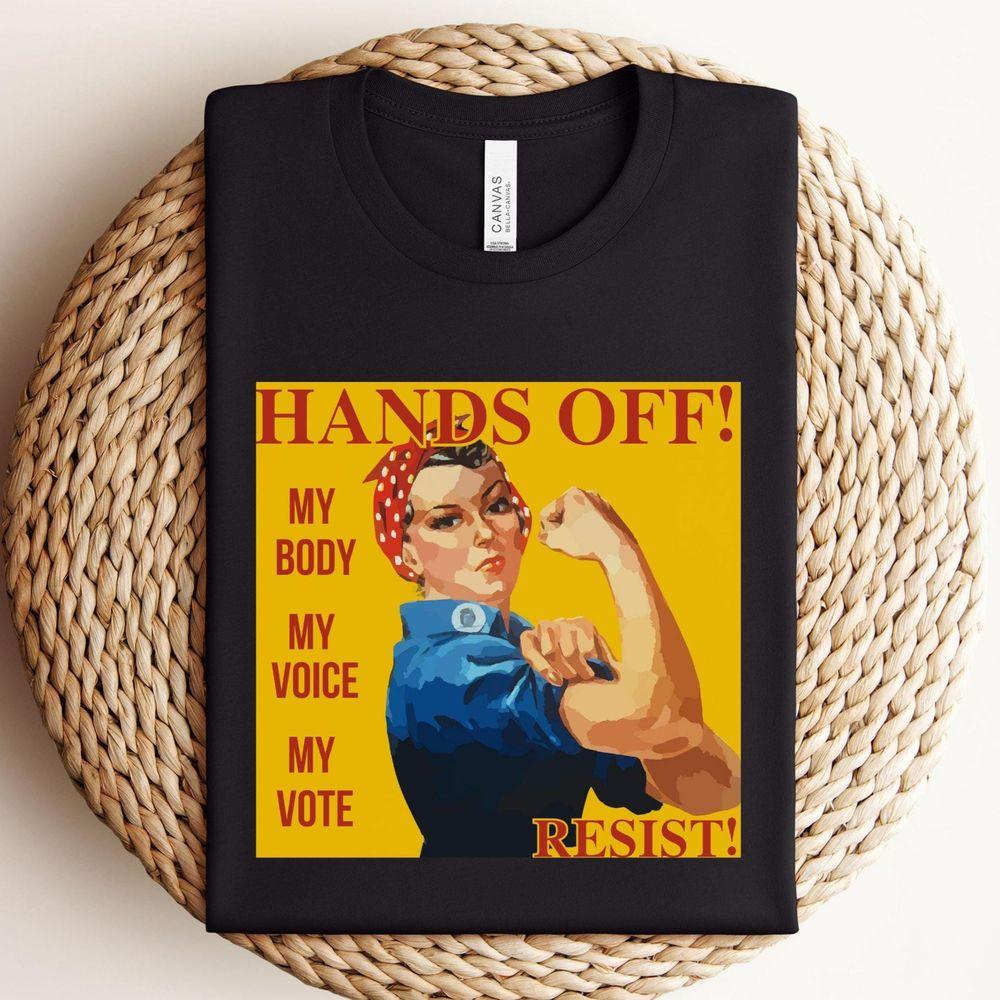 Hands Off 6 Anti Trump Elon Musk Tshirt